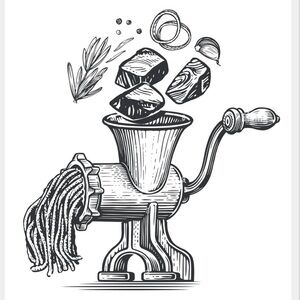 Retro Iron Manuel Meat Grinder